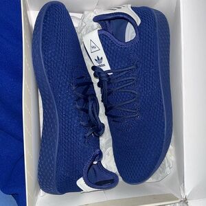 Adidas Royal Blue Knit Sneakers